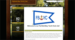 Desktop Screenshot of fairfieldbayyachtclub.com